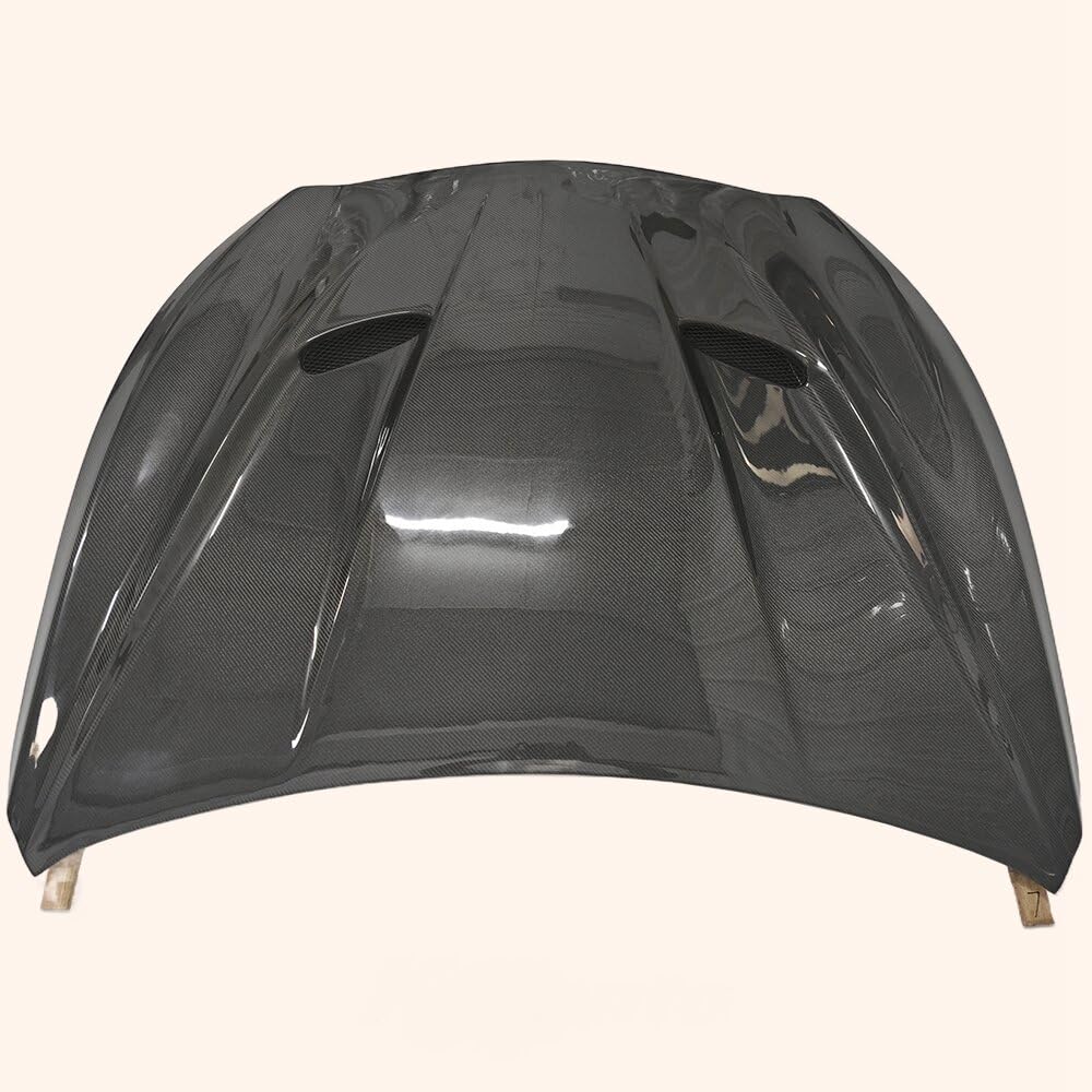 Kazento For Infiniti Q50 HT Style Vented Cooling Front Hood Bonnet Carbon Fiber - Kazento Carbon Parts