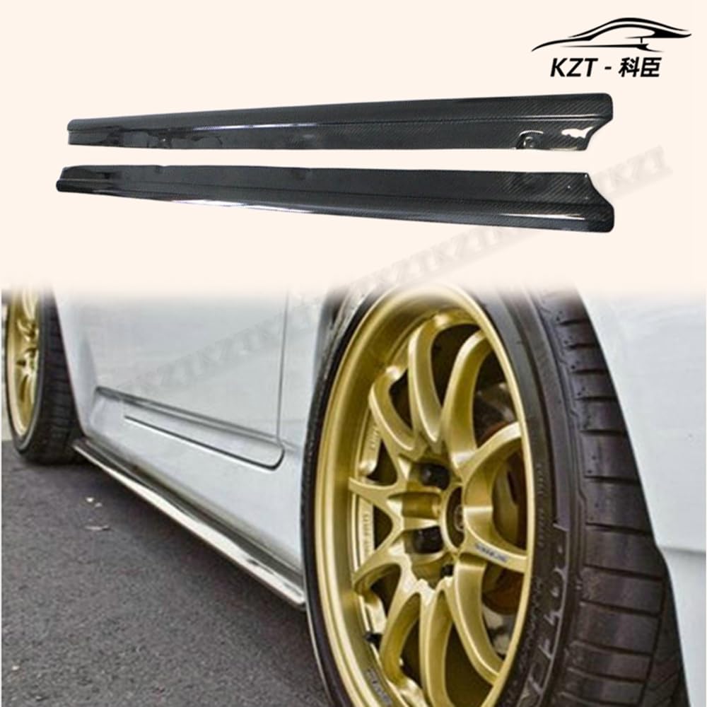 For Honda S2000 Side Skirt Add-On (Length 168Cm) Rocker Panels Side Part Carbon Fiber Body Kit Replacement - Kazento Carbon Parts