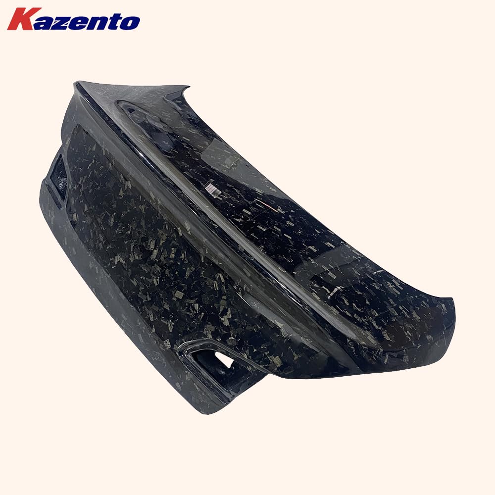 Kazento For Infiniti G37 4 Door Sedan 08-13 Forged Carbon DC Style Rear Trunk (no Hole) - Kazento Carbon Parts