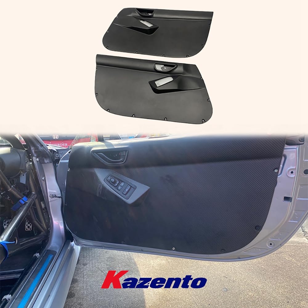 Kazento Inner Door Panel For Subaru BRZ ZD8 ZN8 GR86 KT Style Carbon Fiber Shipping from the USA - Kazento Carbon Parts