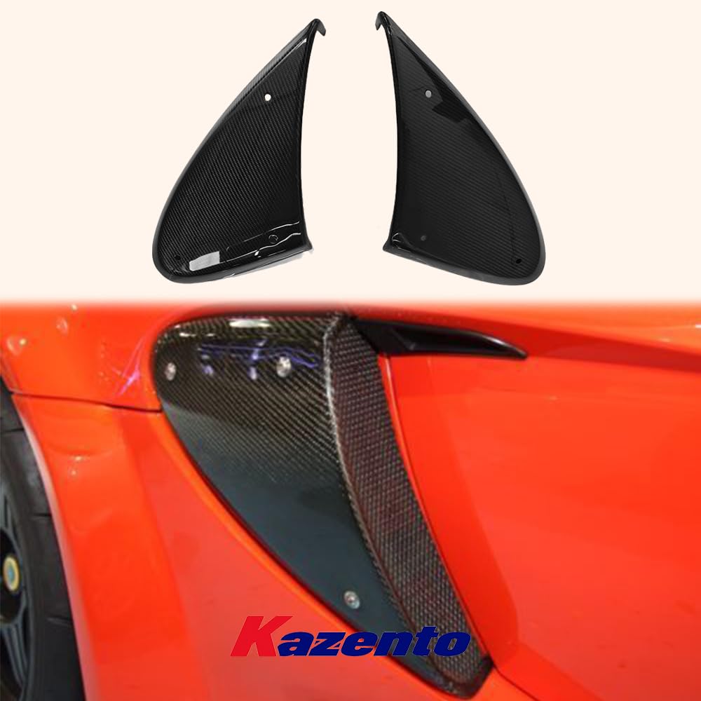 Kazento Side Vents For Lotus Elise Exige S2 CF Carbon Fiber Body Kits Shipping from the USA - Kazento Carbon Parts