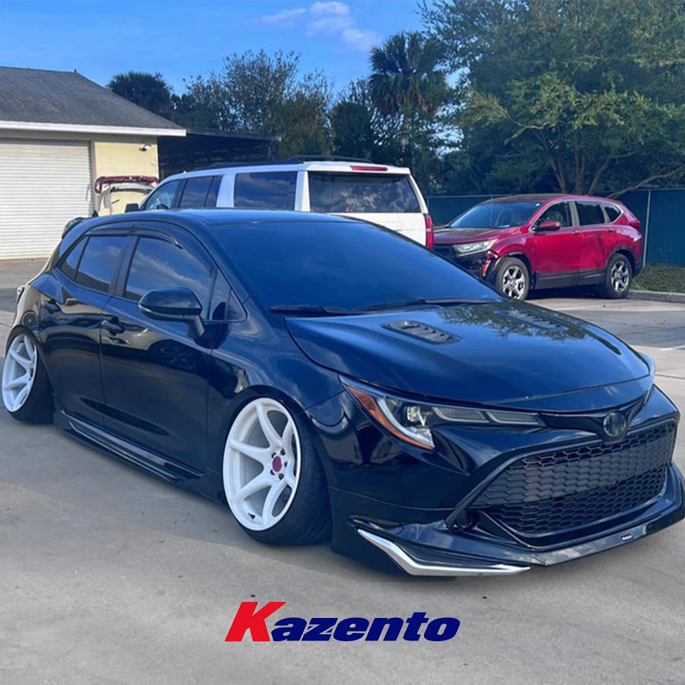Kazento For Toyota 19-22 Corolla Sport Auris E210 Hatchback Mod Type Abs Side Skirts - Kazento Carbon Parts