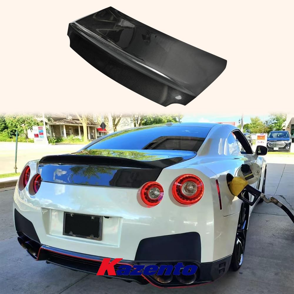 Kazento Rear Trunk For Nissan For R35 Gtr Do Style Carbon Fiber Shipping from the USA - Kazento Carbon Parts