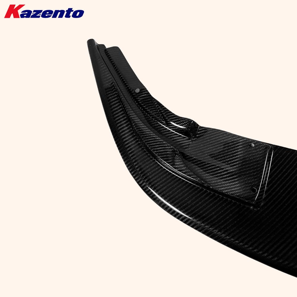 Kazento For Toyota Supra A90 2019-2023 WD Style Carbon Fiber Front Bumper Bottom Lip - Kazento Carbon Parts