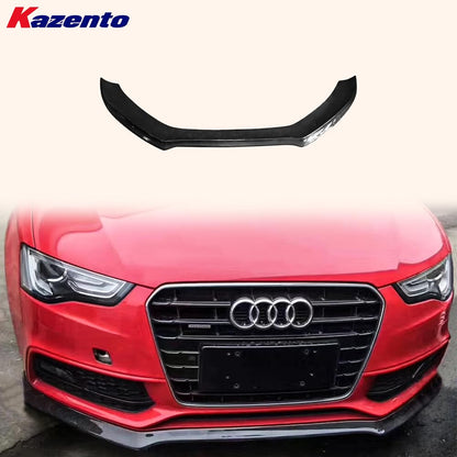 Kazento For Audi RS5 Coupe 2012-15 KZB Style Carbon Fiber Front Bumper Bottom Lip - Kazento Carbon Parts