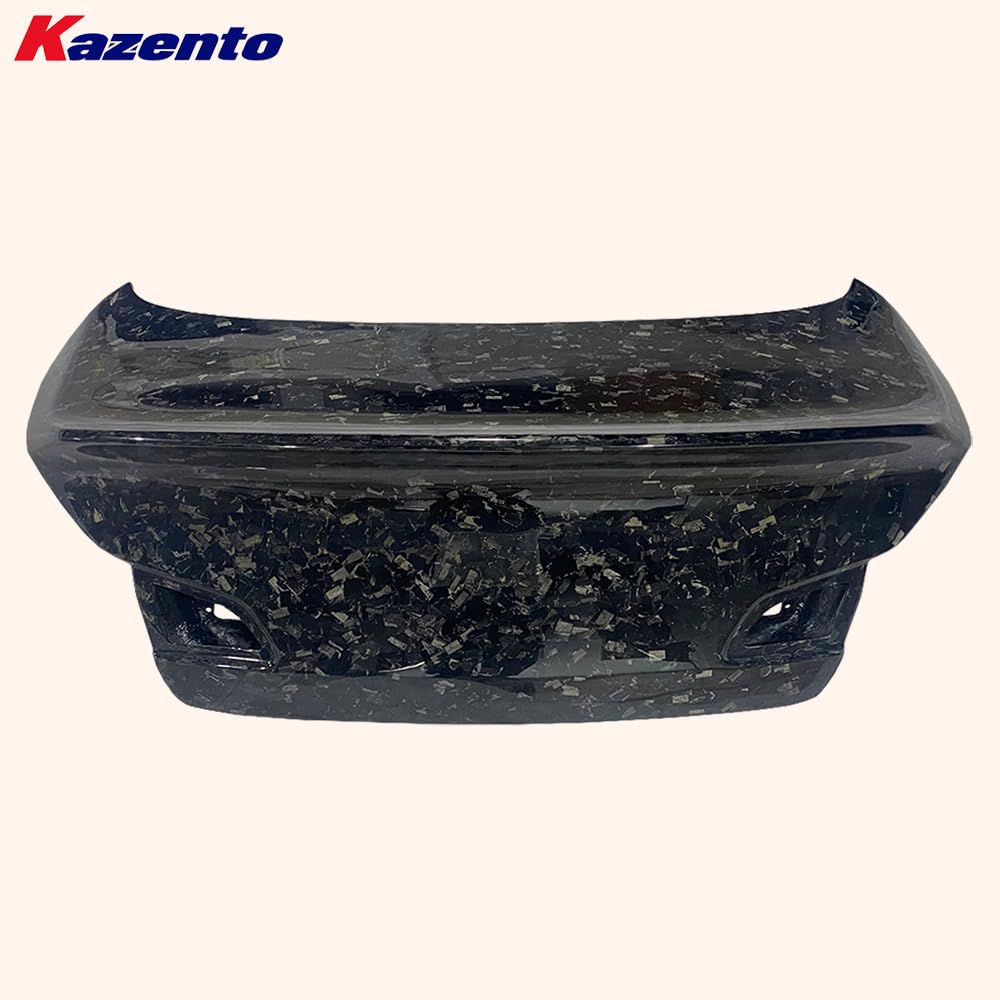 Kazento For Infiniti G37 4 Door Sedan 08-13 Forged Carbon DC Style Rear Trunk (no Hole) - Kazento Carbon Parts