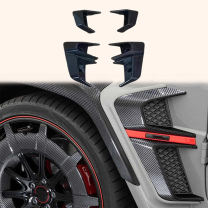For Benz W464 G500 G63 G350 Dry Carbon Fender Wheel Duct Vents Shadow Trim 4pcs - Kazento Carbon Parts