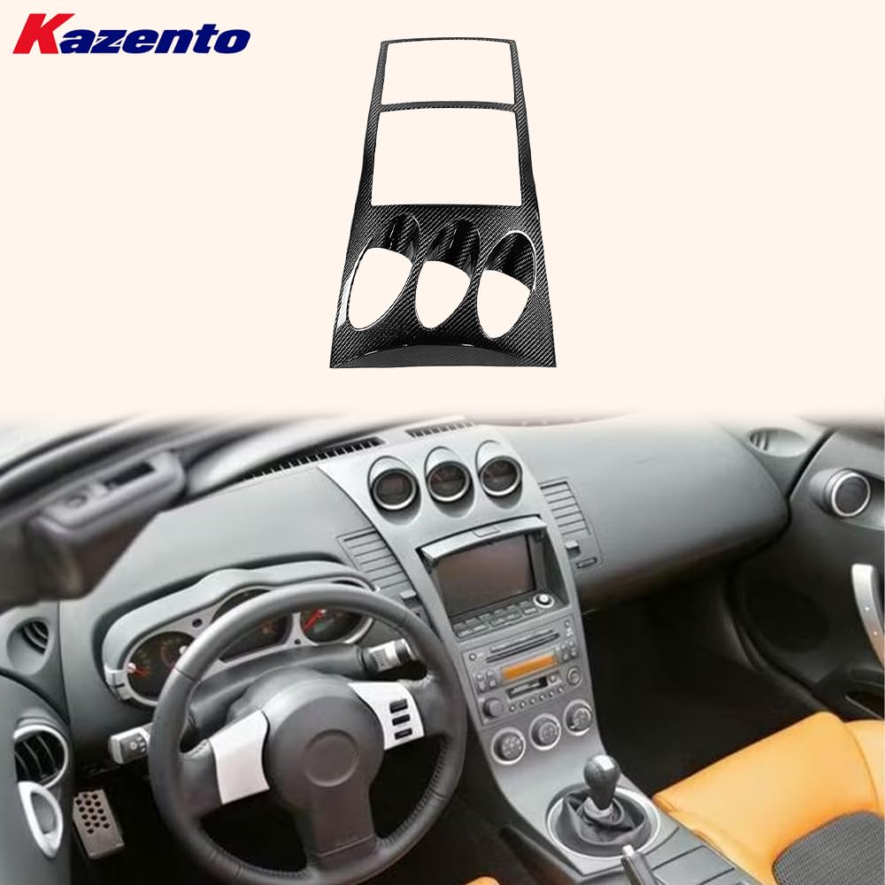 Kazento For Nissan 350Z Z33 02-08 (LHD Only) Carbon Fiber Car Interior Accessories Body kit - Kazento Carbon Parts