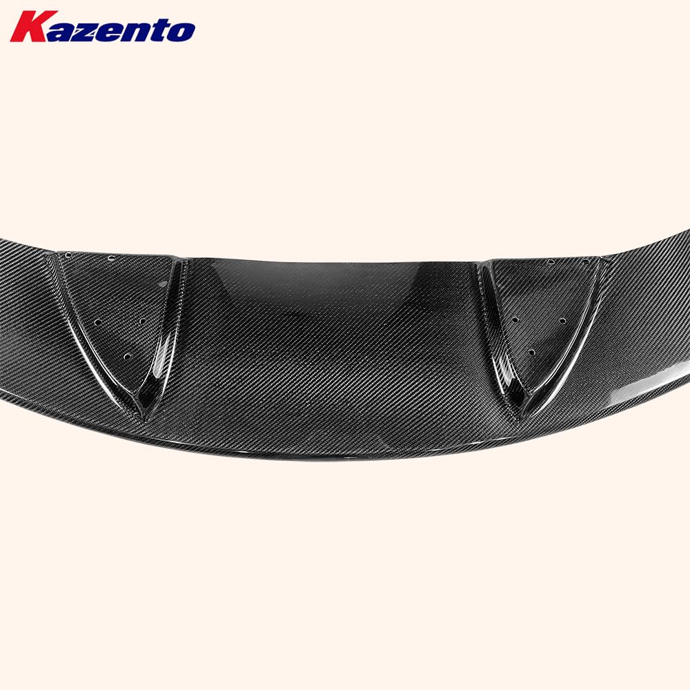 Kazento For Toyota Supra A90 2019-2023 WD Style Carbon Fiber Front Bumper Bottom Lip - Kazento Carbon Parts