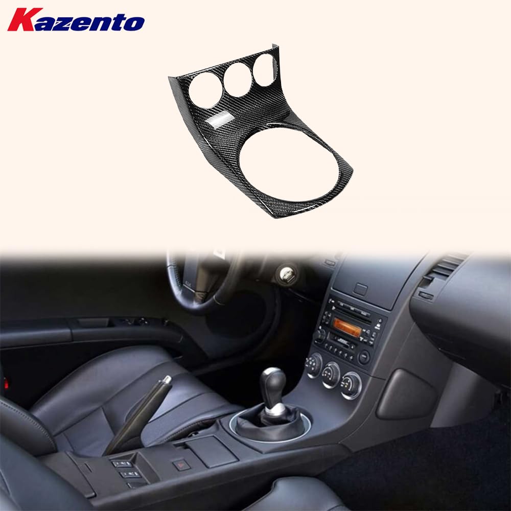 Kazento For Nissan 350Z Z33 02-08 (LHD Only) Carbon Fiber Car Interior Accessories Body kit - Kazento Carbon Parts