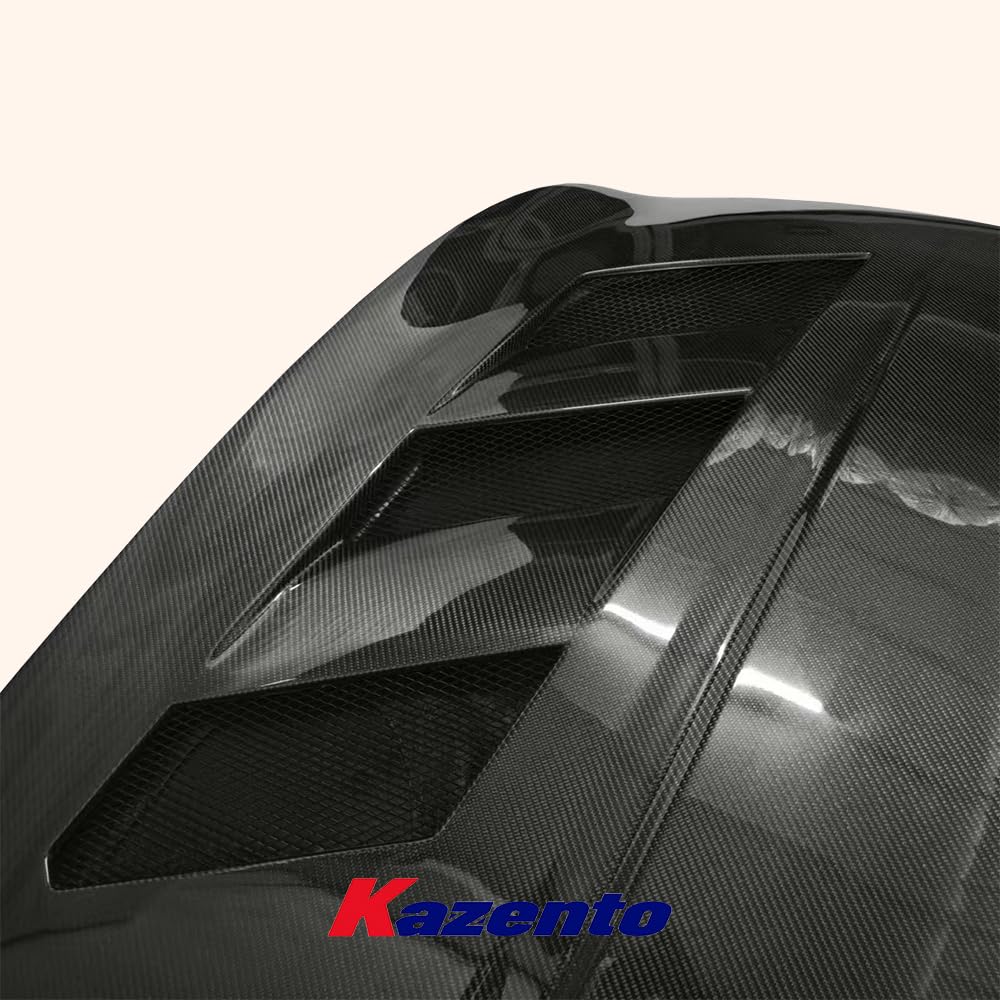 Kazento For Infiniti G37 4 Door (Sedan Only) KZ Style Carbon Fiber Front Hood Bonnet - Kazento Carbon Parts