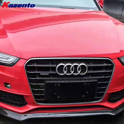 Kazento For Audi RS5 Coupe 2012-15 KZB Style Carbon Fiber Front Bumper Bottom Lip - Kazento Carbon Parts