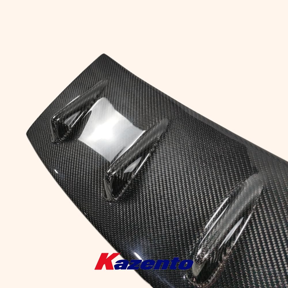 Rear Roof Spoiler Wing For Mitsubishi Evo 7 8 9 Cs Style Vortex Generator Carbon Fiber Car Body Parts Kits - Kazento Carbon Parts