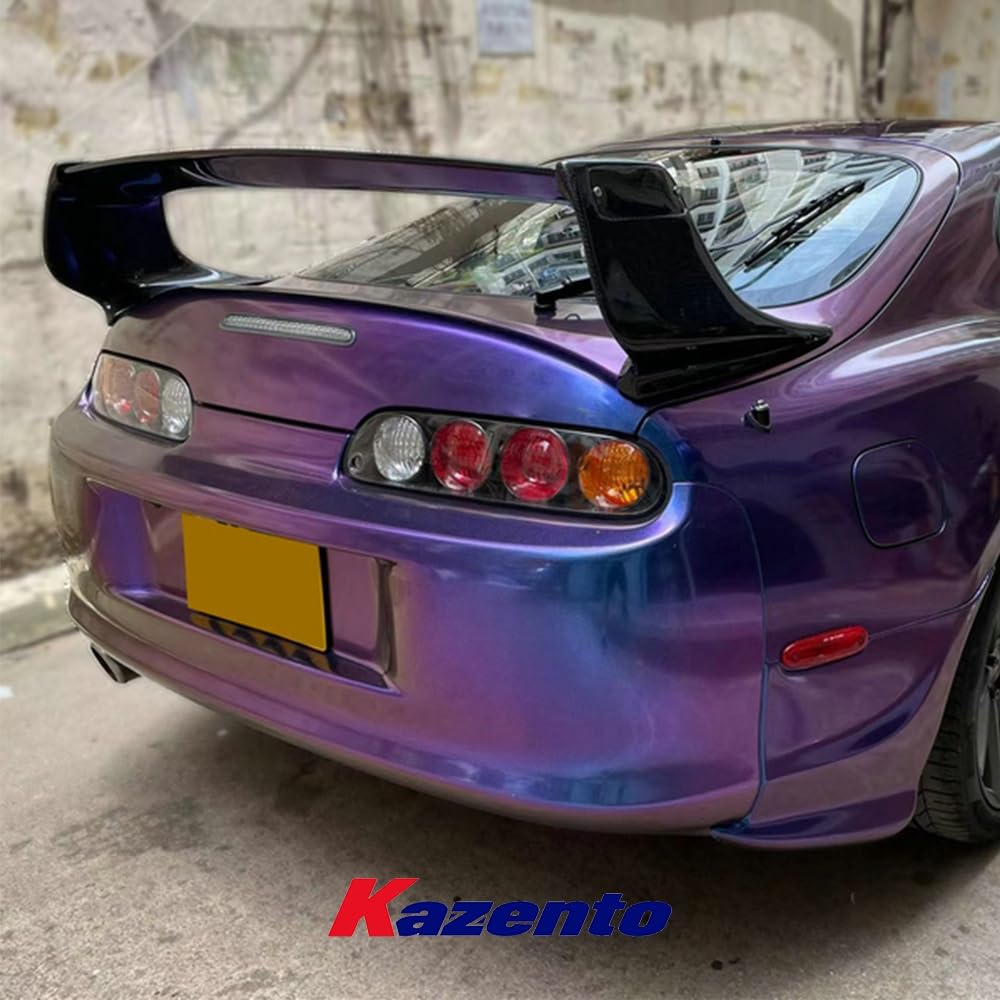 Kazento Rear Trunk Spoiler Wing For Toyota 93-98 Supra MK4 JZA80 TR-Style Carbon Fiber Shipping from the USA - Kazento Carbon Parts