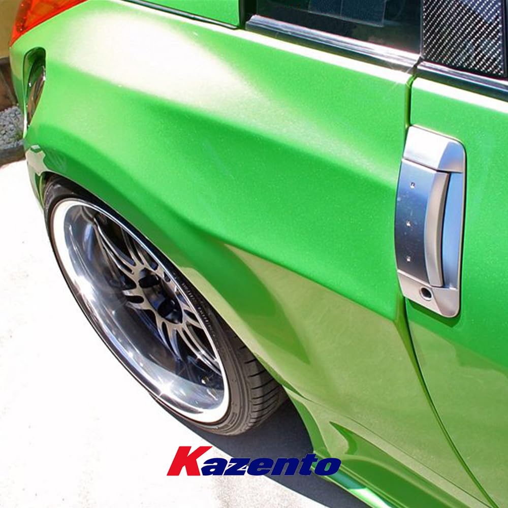 Kazento For Nissan Fairlady Z33 350Z DO Fiberglass Unpaint Wide Body Rear Bumper Fender - Kazento Carbon Parts