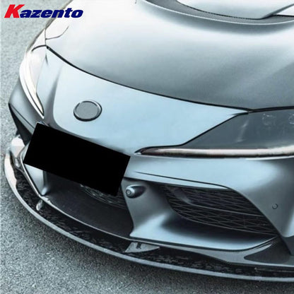 Kazento For Toyota Supra A90 2019-2023 WD Style Carbon Fiber Front Bumper Bottom Lip - Kazento Carbon Parts