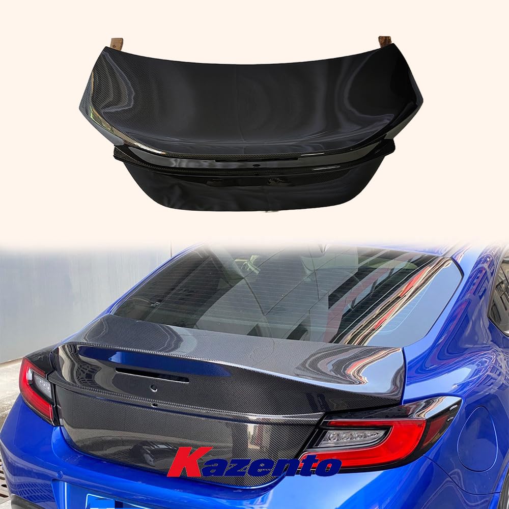 Kazento Rear Trunk Lid Deck For Toyota GR86 2022+ Subaru BRZ ZD8 ZN8 OE Carbon Fiber Shipping from the USA - Kazento Carbon Parts