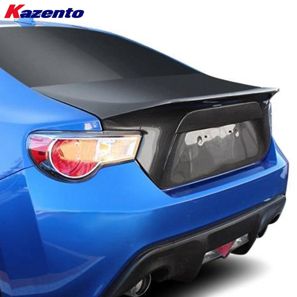 Kazento USA Shipping For Subaru FRS Scion BRZ FT86 2013-2020 D-Style Carbon Fiber Trunk Deck Boot Lid - Kazento Carbon Parts