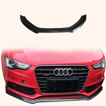 Kazento For Audi RS5 Coupe 2012-15 KZB Style Carbon Fiber Front Bumper Bottom Lip - Kazento Carbon Parts