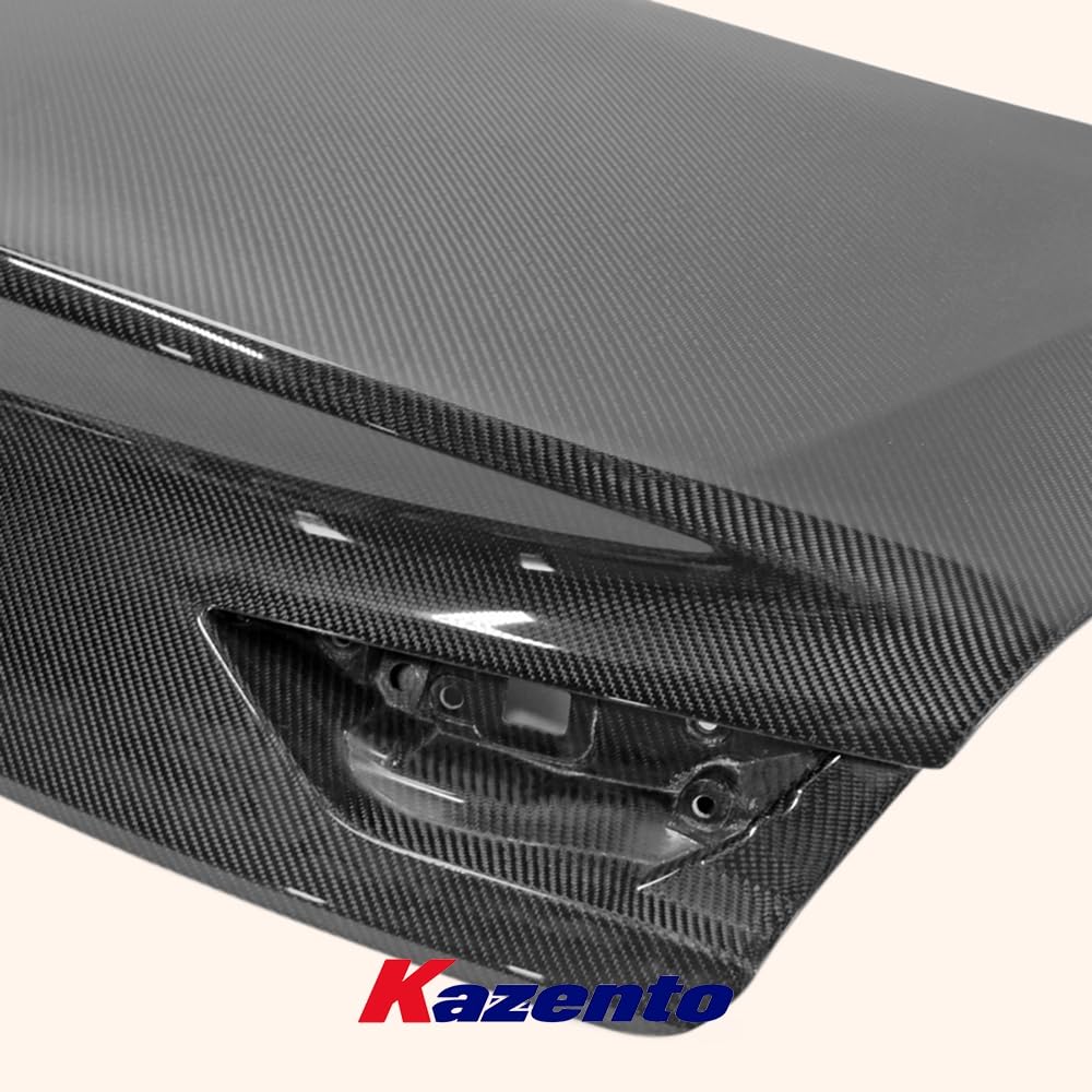 Kazento For Infiniti Q60 Coupe 2018+ OE Style Carbon Fiber Rear Trunk Boot Lid Cover - Kazento Carbon Parts