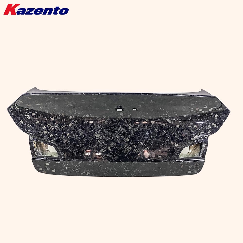Kazento For Infiniti G37 Sedan 08-13 Forged Carbon HT Style Rear Trunk with Camera Hole - Kazento Carbon Parts