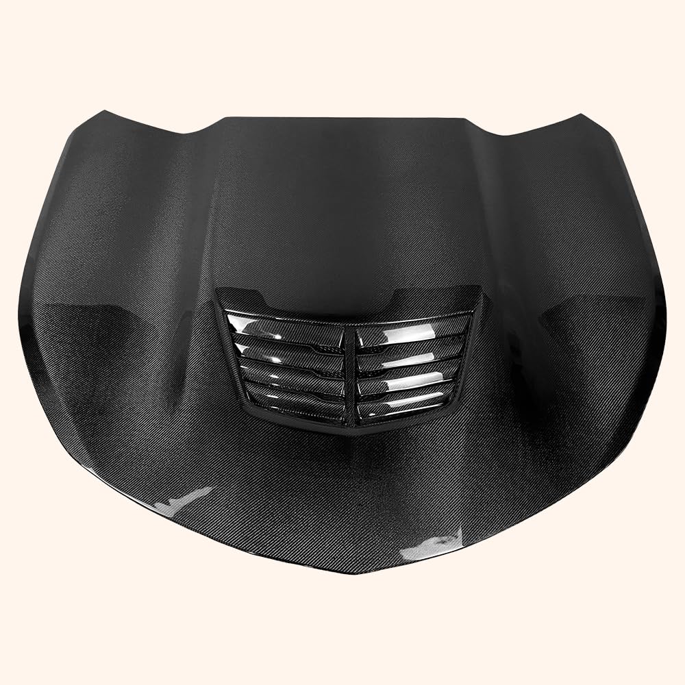 Kazento For Chevrolet Camaro 2016-22 KZ Style Vented Carbon Fiber Front Hood Bonnet - Kazento Carbon Parts
