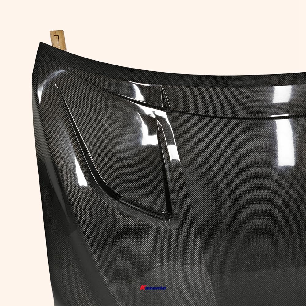 Kazento For Toyota Camry 2018-2023 Carbon Fiber Front Bumper Vented Cooling Hood Bonnet - Kazento Carbon Parts