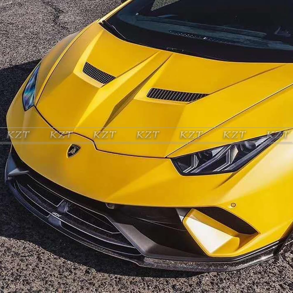 For Lamborghini Huracan LP610 V Style Double Side Carbon Fiber Hood Bonnet - Kazento Carbon Parts