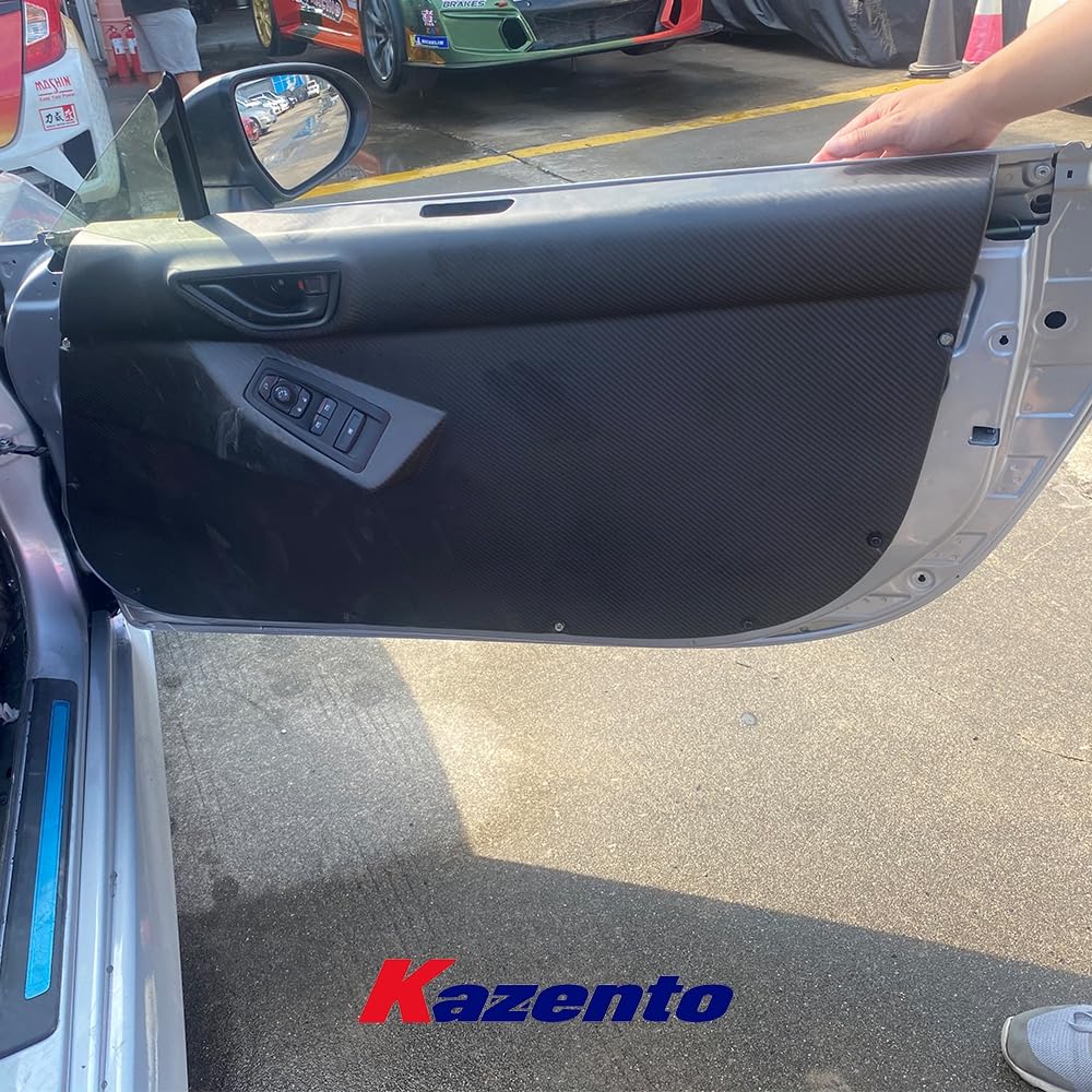 Kazento Inner Door Panel For Subaru BRZ ZD8 ZN8 GR86 KT Style Carbon Fiber Shipping from the USA - Kazento Carbon Parts