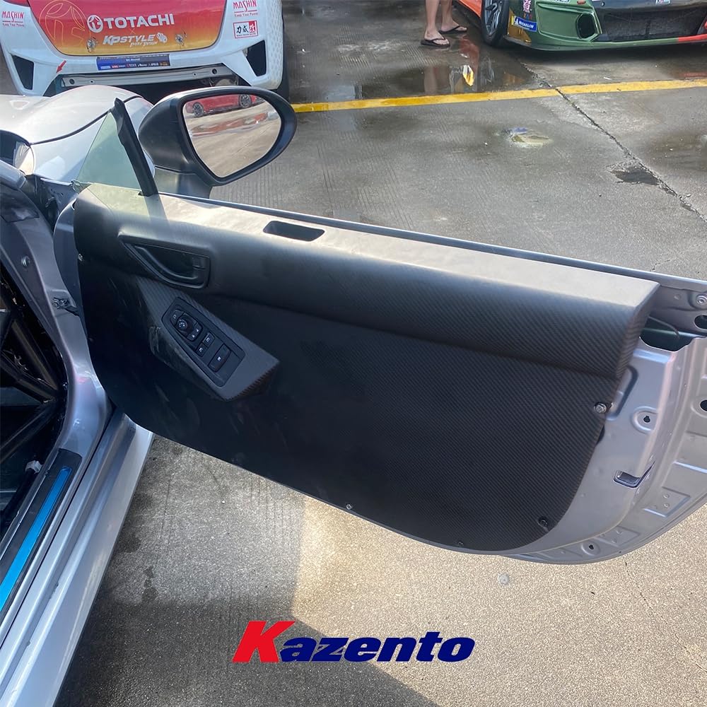 Kazento Inner Door Panel For Subaru BRZ ZD8 ZN8 GR86 KT Style Carbon Fiber Shipping from the USA - Kazento Carbon Parts