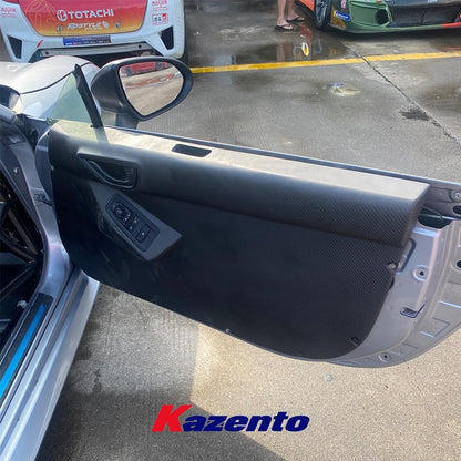 Kazento Inner Door Panel For Subaru BRZ ZD8 ZN8 GR86 KT Style Carbon Fiber Shipping from the USA - Kazento Carbon Parts