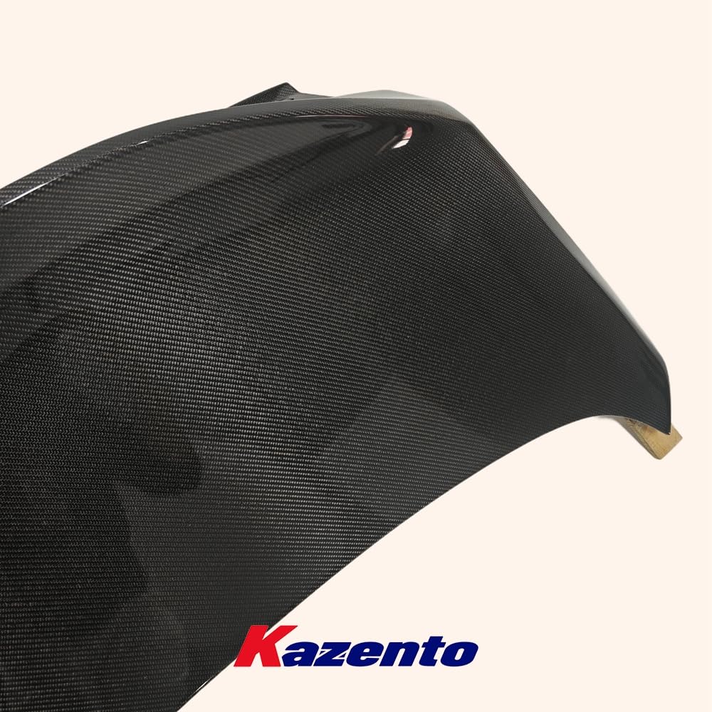 Kazento For Infiniti V37 Q50 2016-2020 Carbon Fiber Ducktail Style Rear Trunk Boot Lid - Kazento Carbon Parts
