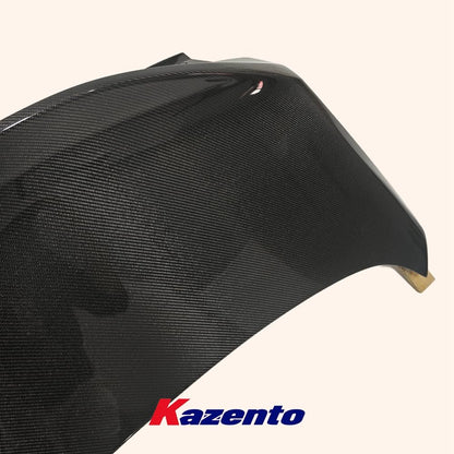 Kazento For Infiniti V37 Q50 2016-2020 Carbon Fiber Ducktail Style Rear Trunk Boot Lid - Kazento Carbon Parts