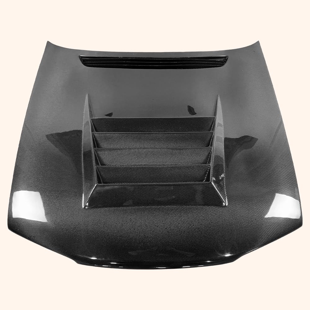 Kazento For Nissan Skyline R32 GTR DM Style Carbon Fiber Front Bumper Hood Bonnet - Kazento Carbon Parts