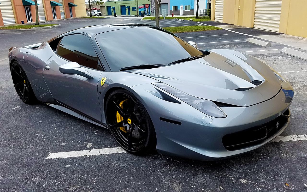 For Ferrari 458 Italia Carbon Fiber SP Style Hood Bonnet - Kazento Carbon Parts