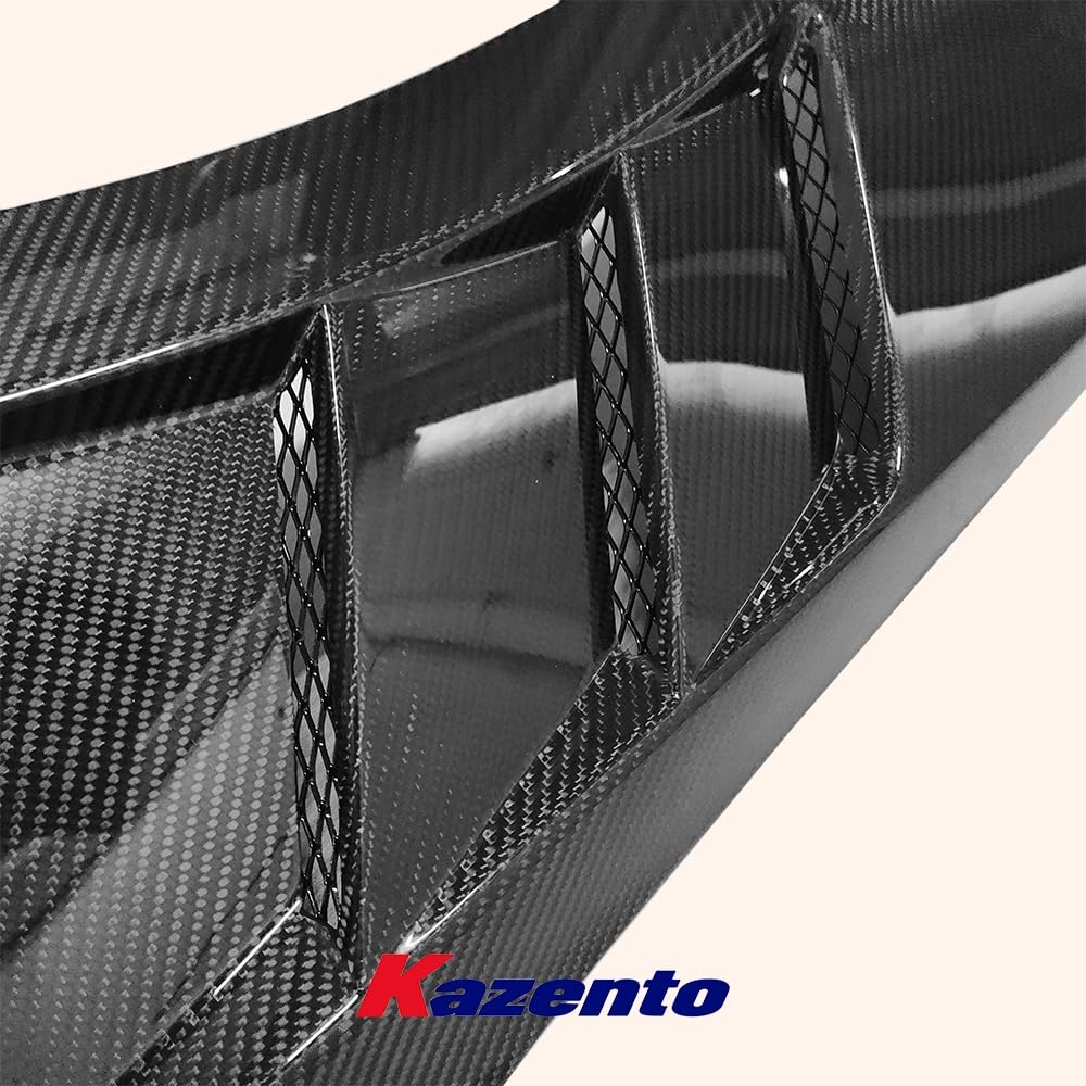 Kazento For Toyota Camry 2018-2023 KZ Style Vented Carbon Fiber Front Fender Pair - Kazento Carbon Parts