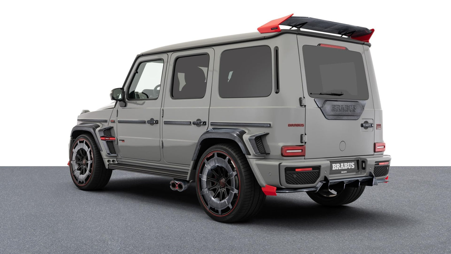 For Benz W464 G500 G63 G350 Dry Carbon Fender Wheel Duct Vents Shadow Trim 4pcs - Kazento Carbon Parts