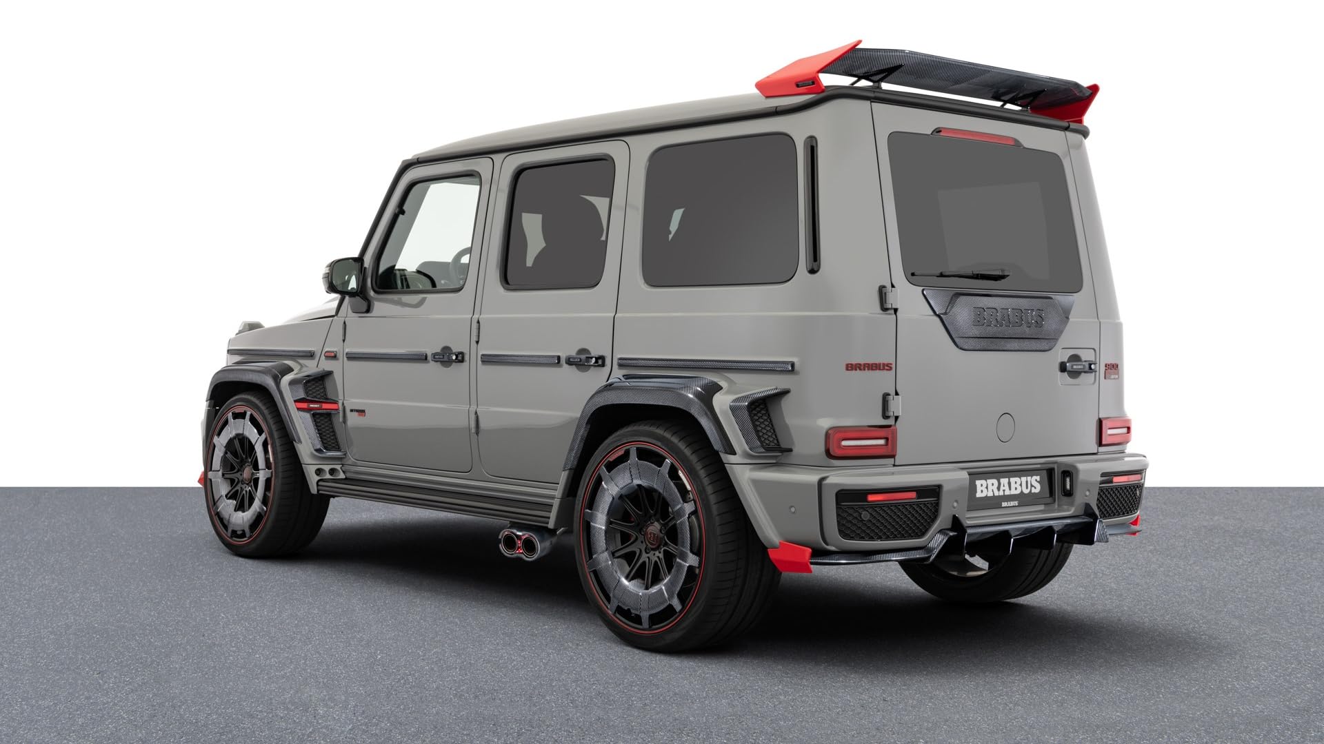 For Benz W464 G500 G63 G350 Dry Carbon Fender Wheel Duct Vents Shadow Trim 4pcs - Kazento Carbon Parts