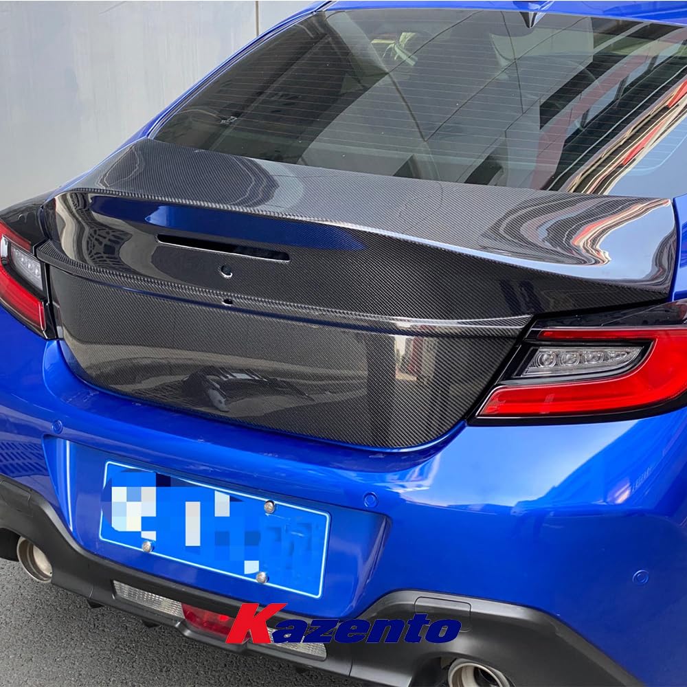 Kazento Rear Trunk Lid Deck For Toyota GR86 2022+ Subaru BRZ ZD8 ZN8 OE Carbon Fiber Shipping from the USA - Kazento Carbon Parts