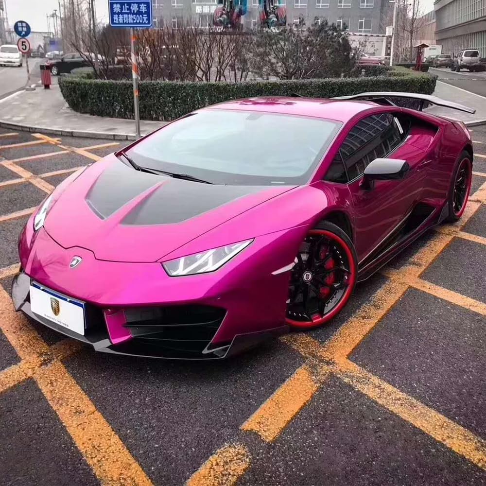 For Lamborghini Huracan LP610 V2 Style Double Side Carbon Fiber Hood Bonnet - Kazento Carbon Parts