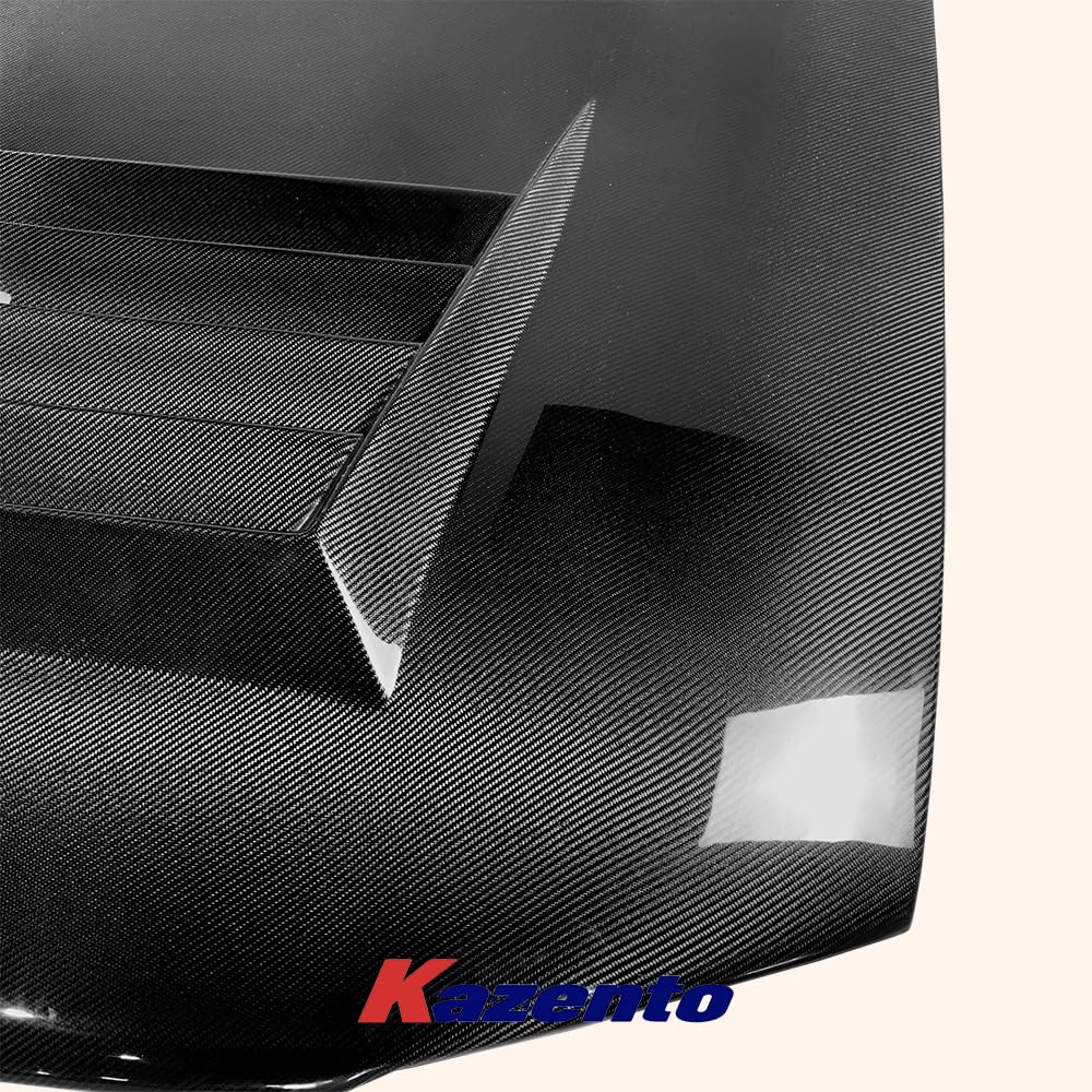 Kazento For Nissan Skyline R32 GTR DM Style Carbon Fiber Front Bumper Hood Bonnet - Kazento Carbon Parts