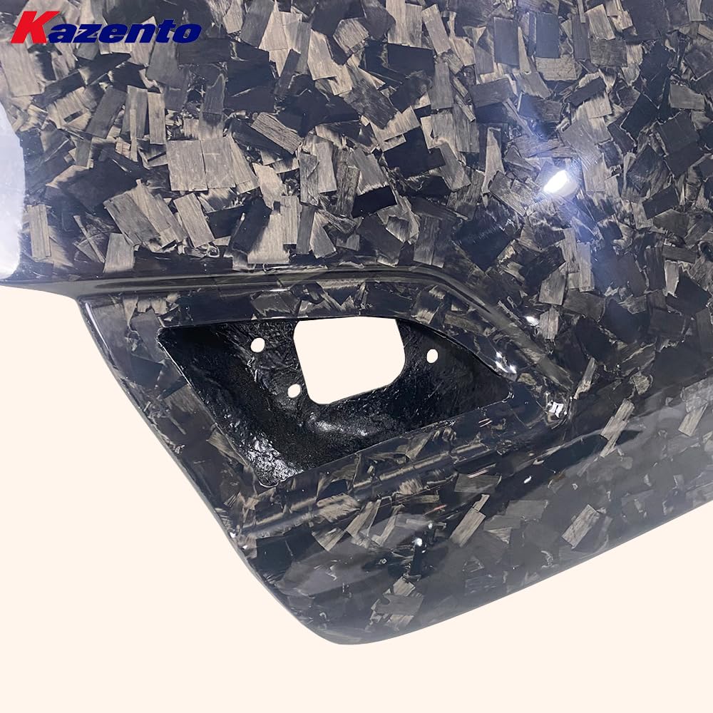 Kazento For Infiniti G37 4 Door Sedan 08-13 Forged Carbon DC Style Rear Trunk (no Hole) - Kazento Carbon Parts