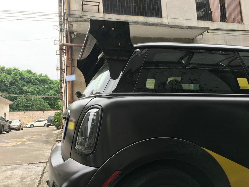 M7 Style Carbon Roof Spoiler (Aluminmum end cap) For Mini Cooper S R56