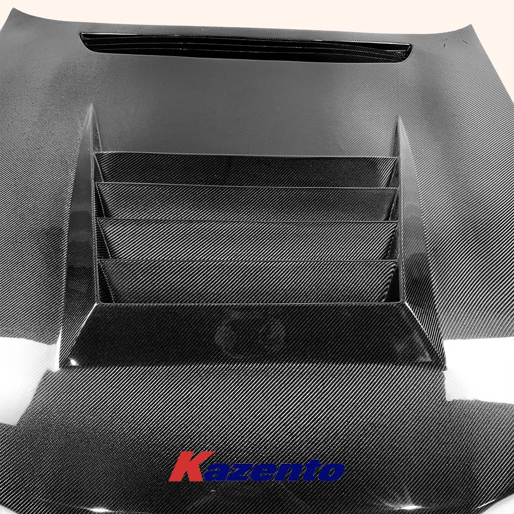 Kazento For Nissan Skyline R32 GTR DM Style Carbon Fiber Front Bumper Hood Bonnet - Kazento Carbon Parts