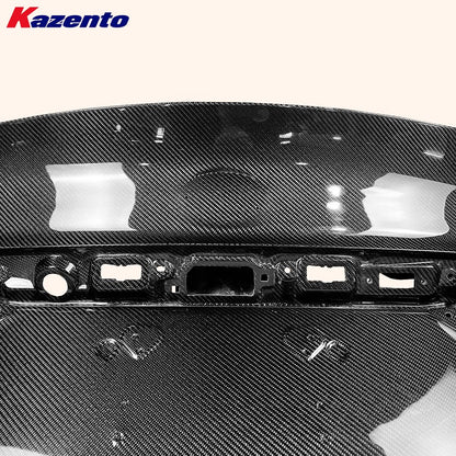 Kazento For Toyota Camry 2024 XV80 Sedan Carbon Fiber Ducktail Style Rear Trunk Boot Lid - Kazento Carbon Parts
