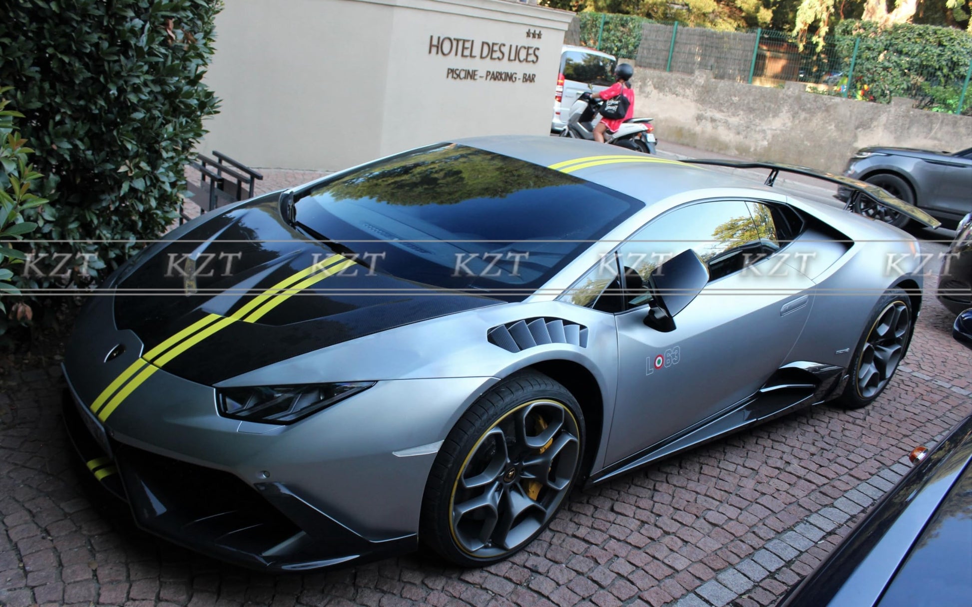 For Lamborghini Huracan LP610 MS Carbon Aero Kits 6PCS (FL/DIF/RS/SS/ENG) - Kazento Carbon Parts