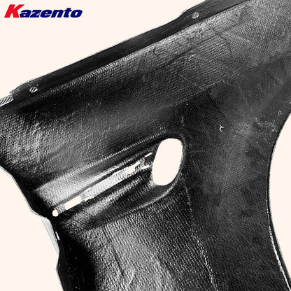 Kazento For BMW E92 Real M3 OE Style Front Bumper Hood Fender Pair Carbon Fiber - Kazento Carbon Parts
