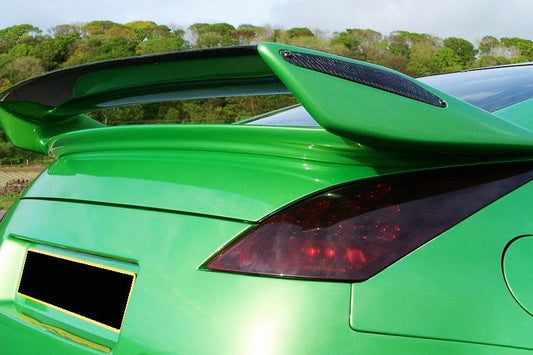 Nissan Fairlady Z 350Z Z33 NIS2 Fiberglass Unpaint Rear Trunk Spoiler Wing