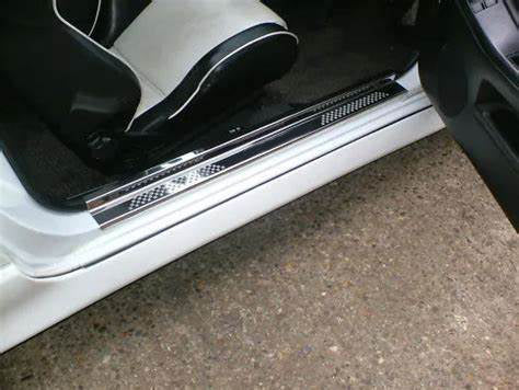 Nissan Skyline R33 GTS GTR Carbon Door Sill Plate Panel Cover Pair