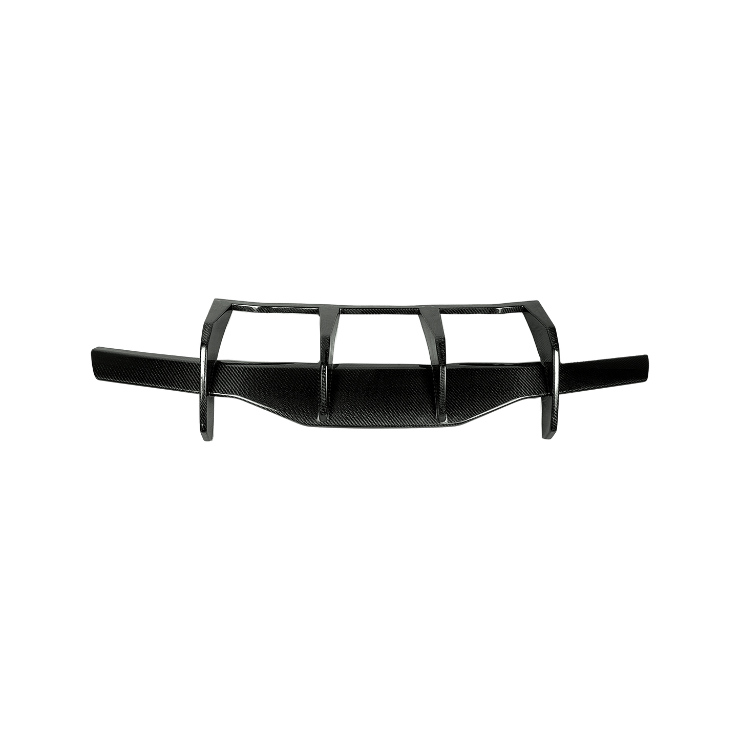 Chevrolet Corvette C8 20-24 Carbon Rear Bumper Diffuser Lip 3pcs